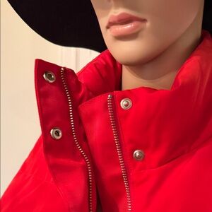 Theory Red Women's Puffer Vest